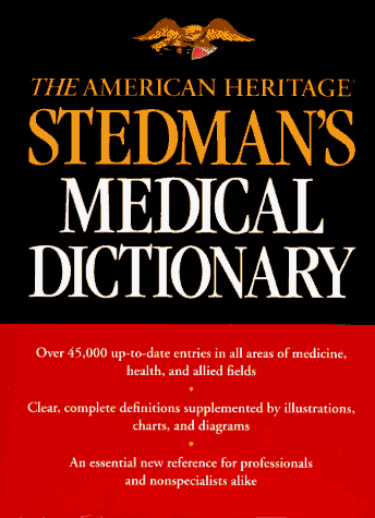 Beispielbild fr The American Heritage Stedman's Medical Dictionary zum Verkauf von Better World Books