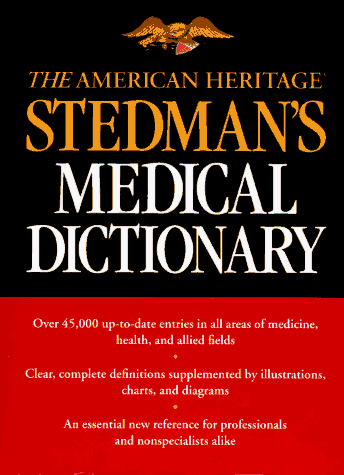 9780395699553: The American Heritage Stedman's Medical Desk Dictionary