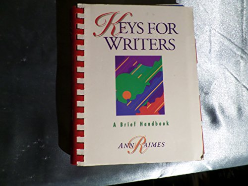 9780395701119: Keys for Writers: A Brief Handbook