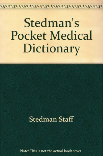 Stock image for Stedman's Pocket Medical Dictionary for sale by SecondSale