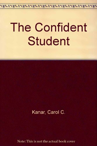 Imagen de archivo de The Confident Student a la venta por Better World Books