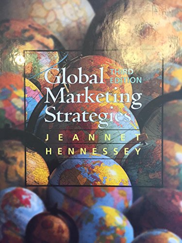 Stock image for Global Marketing Strategies for sale by More Than Words