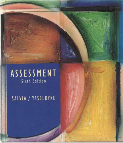 9780395711613: Assessment in Special and Remedial Education