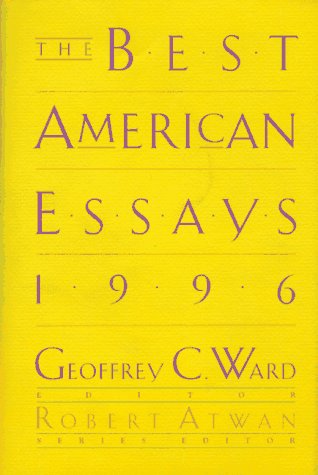 Stock image for The Best American Essays 1996 for sale by Better World Books
