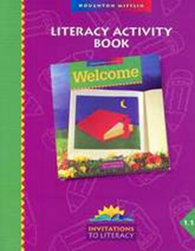 Imagen de archivo de Imagine: Literacy Activity Book (Invitations to Literacy) a la venta por The Book Cellar, LLC