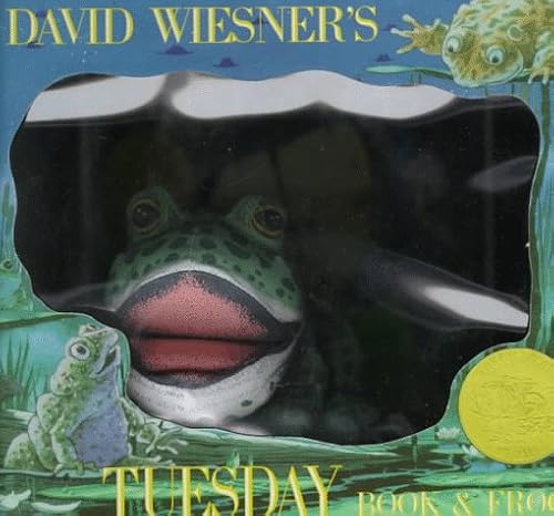 9780395735114: David Wiesner's Tuesday/Book and Frog: Book & Doll Gift Box