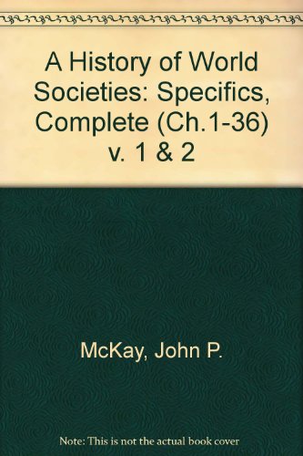 9780395740712: Specifics, Complete (Ch.1-36) (v. 1 & 2) (A History of World Societies)