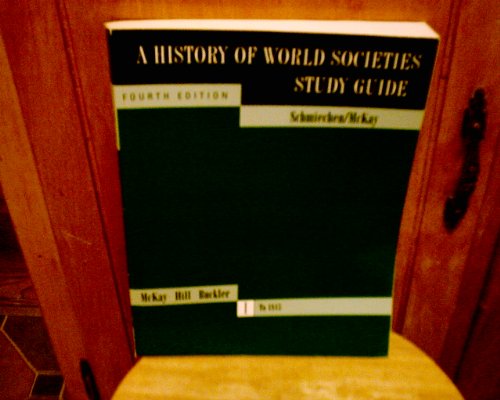 Beispielbild fr A History of World Societies: Study Guide : From 1100 zum Verkauf von BookHolders