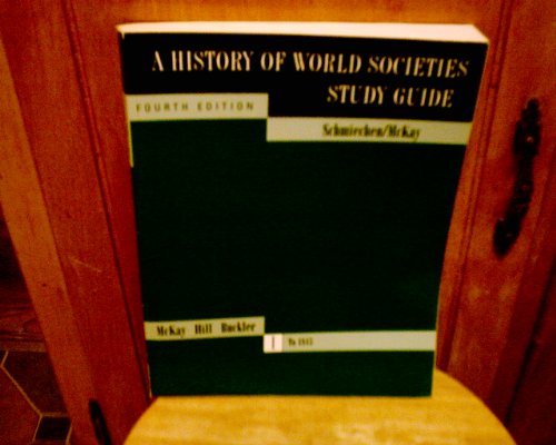 Imagen de archivo de A History of World Societies: Study Guide : From 1100 a la venta por BookHolders