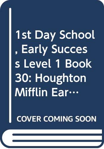 Imagen de archivo de The First Day of School (Early Success) a la venta por Your Online Bookstore