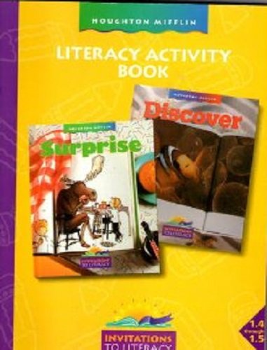 Stock image for Literacy Activity Book, 1.4 through 1.5 ISBN: 0395743656 for sale by Better World Books