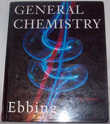Imagen de archivo de General Chemistry a la venta por BookHolders