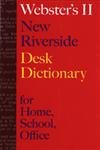 Imagen de archivo de Webster's II New Riverside Desk Dictionary a la venta por Your Online Bookstore