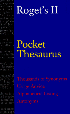 Beispielbild fr Rogets II Pocket Thesaurus zum Verkauf von Wonder Book