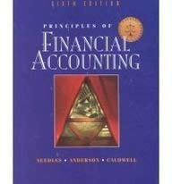 Beispielbild fr Principles of Financial Accounting zum Verkauf von Better World Books