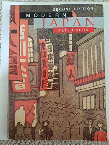 Modern Japan (9780395746042) by Duus, Peter