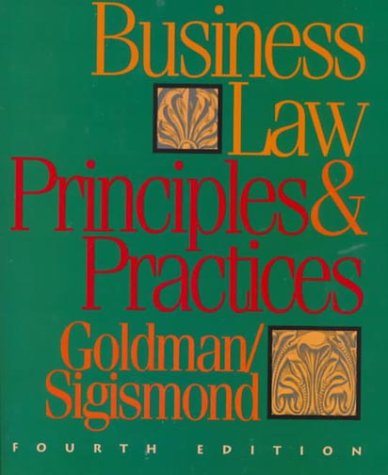 9780395746608: Business Law, Principles and Practices