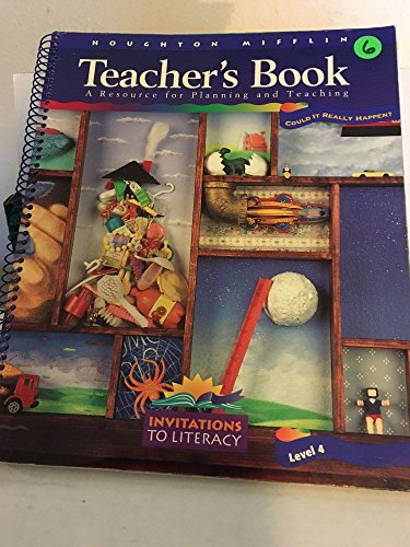 Stock image for Teacher's Book: A Resource for Planning and Teaching (Invitations to Literacy, Level 4) for sale by Allied Book Company Inc.