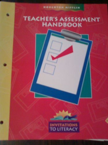 Invitations to Literacy Teacher's Assessment Handbook K Thru 6 (9780395750018) by J. David Cooper; John J. Pikulski