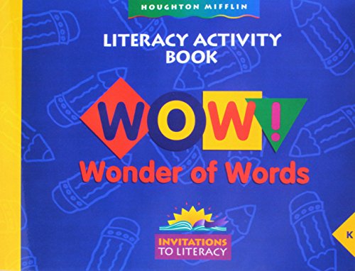 Beispielbild fr WOW! Wonder Of Words: Literacy Activity Book Level K (Invitations to Literacy) zum Verkauf von Ergodebooks