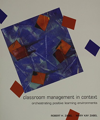 Imagen de archivo de Classroom Management in Context a la venta por BookHolders