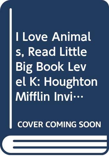 Beispielbild fr I Love Animals Little Big Book zum Verkauf von Wonder Book