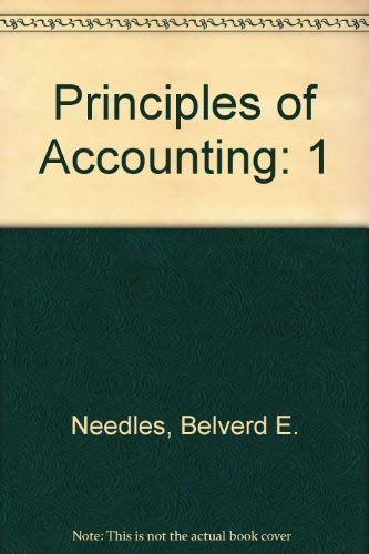 Stock image for Principles of Accounting: Working Papers for sale by dsmbooks