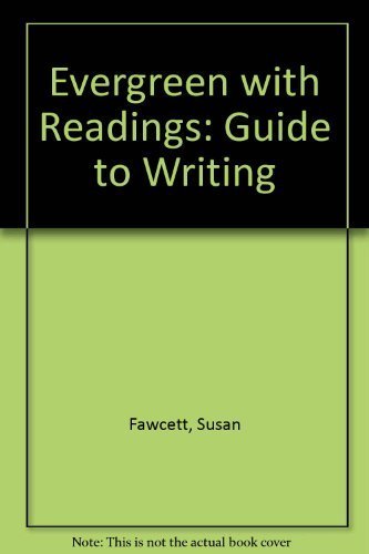 9780395760246: Evergreen With Readings: A Guide to Writing