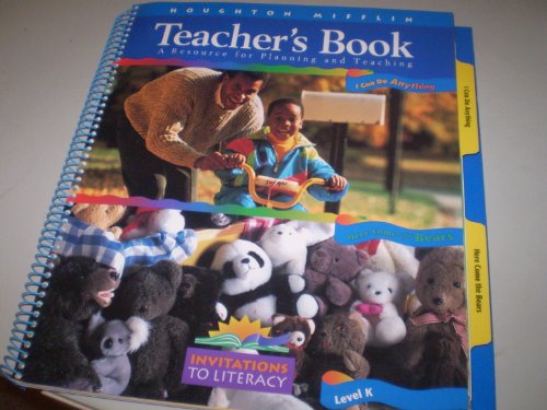 Stock image for I CAN DO ANYTHING, HERE COME THE BEARS, INVITATIONS TO LITERACY, TEACHER'S BOOK for sale by mixedbag