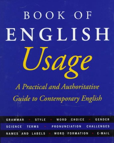 Beispielbild fr The American Heritage Book of English Usage : A Practical and Authoritative Guide to Contemporary. zum Verkauf von Better World Books