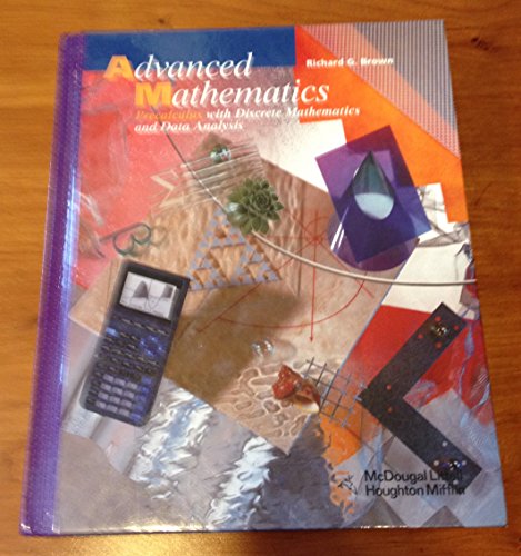 9780395771143: Advanced Mathematics: Precalculus With Discrete Mathematics and Data Analysis