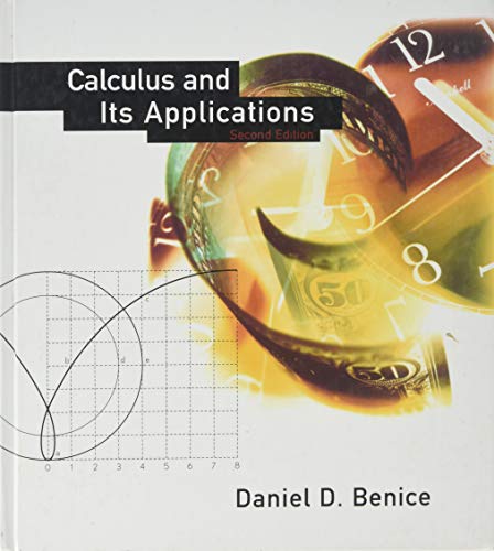 Calculus (9780395776841) by Benice, Daniel D.