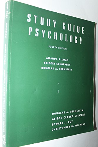 Psychology (9780395779842) by Bernstein, Douglas A.; Clarke-Stewart, Alison; Roy, Edward J.; Wickens, Christopher D.