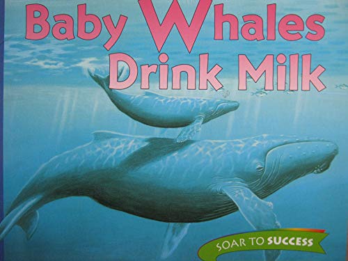 9780395781579: Baby Whale Drink Milk Level 3: Houghton Mifflin Soar to Success (Read Soar to Success 1999)