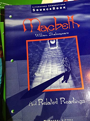 Beispielbild fr Literature Connections English : Macbeth, SourceBook zum Verkauf von Better World Books