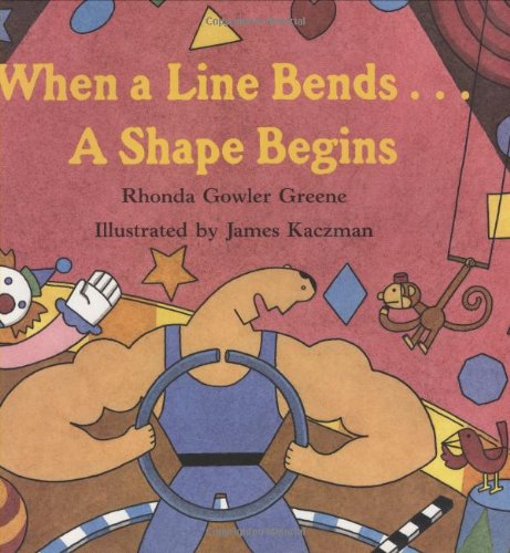 Stock image for When a Line Bends . a Shape Begins for sale by Better World Books