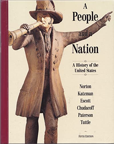 Beispielbild fr A People and a Nation: A History of the United State zum Verkauf von Wonder Book