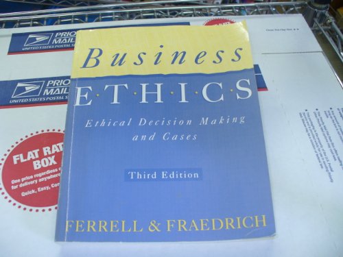 Business ethics: Ethical decision making and cases (9780395790854) by Ferrell, O. C