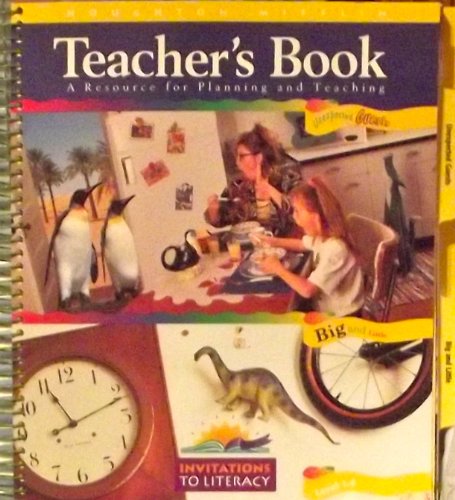 Imagen de archivo de Teacher's Book: A Resource for Planning and Teaching, Unexpected Guests, Big and Little (Invitations to Literacy, Level 1.4) a la venta por Booksavers of MD