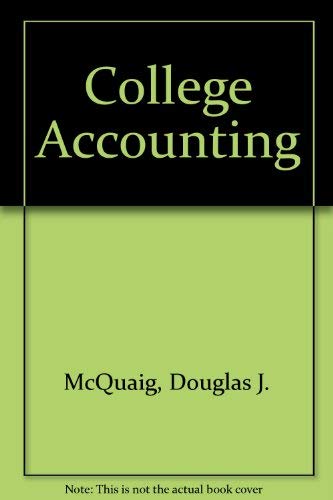Stock image for College Accounting: Chapters 1-13 for sale by HPB-Red