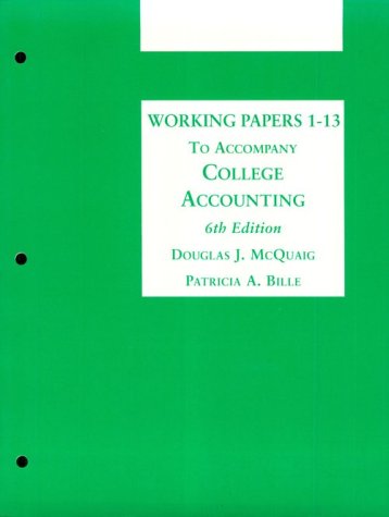 Beispielbild fr College Accounting zum Verkauf von BookHolders