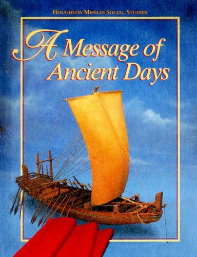 9780395809310: Message of Ancient Days