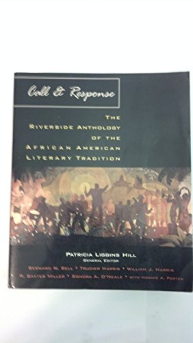 9780395809624: Call & Response: The Riverside Anthology of the African American Literary Tradition