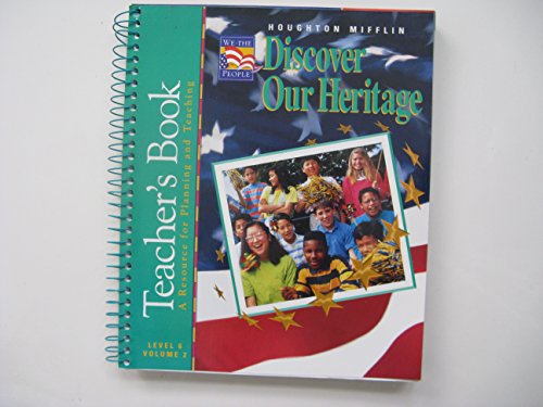 Stock image for Discover Our Heritage Teacher's Edition Volume 2 for sale by Allied Book Company Inc.