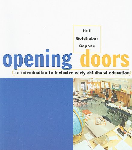 Imagen de archivo de Opening Doors : An Introduction to Inclusive Early Childhood Education a la venta por Better World Books