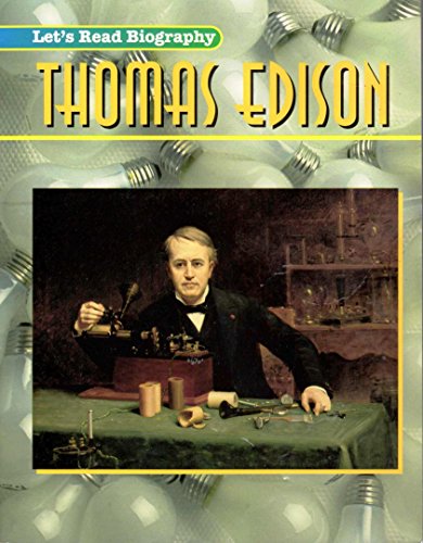 Imagen de archivo de Houghton Mifflin We The People: Let's Read Biography Grade 1 Thomas Edison a la venta por Better World Books: West