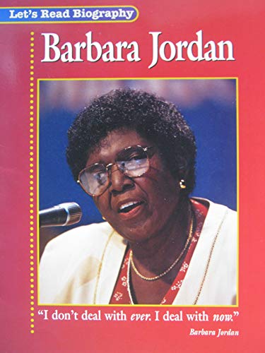 Let's Read Biography Barbara Jordan (9780395813362) by Houghton Mifflin Company