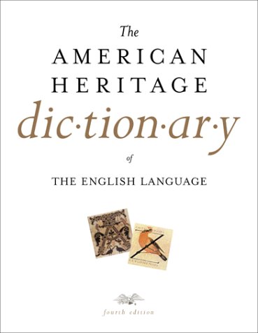 9780395825174: American Heritage Dictionary of the English Language