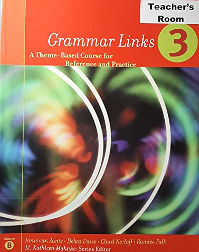 Imagen de archivo de Grammar Links 3 a la venta por Aaron Books