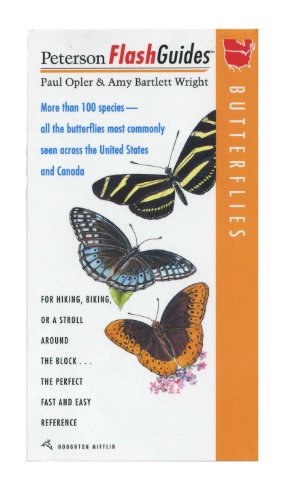 Beispielbild fr Peterson Flashguides Butterflies: More Than 100 Species- All the Butterflies Most Commonly Seen Across the United States and Canada zum Verkauf von HPB-Emerald